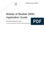 MST Application Guide 2019-20