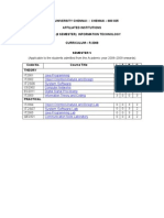 B.Tech (IT) - V Sem