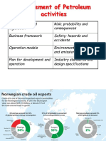 Management Petroleum Activities