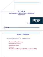 UTRAN Architecture and Procedure