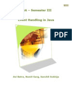 Event Handling in Java