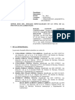 Demanda Prescripcion Adquisitiva de Dominio - N°02