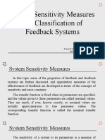 System Sensitivity Measures