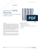 EST Control Display Modules Data Sheet