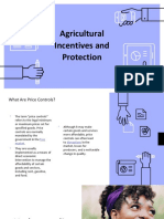 Price Intervention and Protectionist Policies