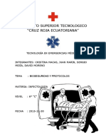 Bioseguridad y Protocolos