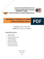 Informe de Requisitos para Crear Una E.I.R.L.