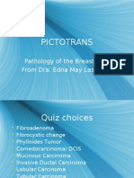 Pictotrans: Pathology of The Breast Quiz From Dra. Edna May Lasap-Go