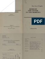 D'Angelo, Moses in The Letter To The Hebrews (Partial Intro + CHPT 1+3+concl) (Scholars Press 1979)