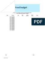 Budget Template