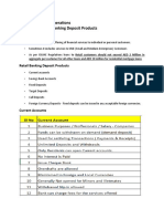 CBO Module 1 Retail Banking Deposit Products