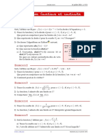 03 Exos Limites Et Continuite