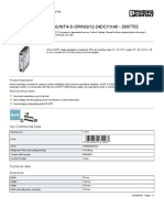 Redundancy Module - QUINT4-S-ORING/12-24DC/1X40 - 2907752: Key Commercial Data