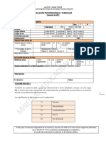 Evaluación Psicop y Curricular Adaptada