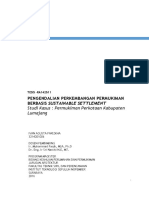 Pengendalian Perkembangan Permukiman Berbasis Sustainable Settlement