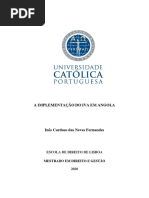 A Implementação DO IVA EM Angola
