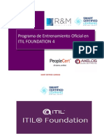 Introducción ITIL 4 - Foundation