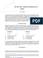 Especificación Aisc 2005 - Diseño de Edificios en Acero