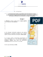 Geografia Teste de Avaliacao