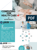 Cloud Cpmputing For Health Care