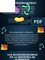 Los Microorganismos en La Industria de Alimentos