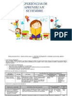 Experiencia de Aprendizaje 07 Setiembre 2022