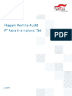 Piagam Komite Audit PT Astra Internasional TBK - 2019