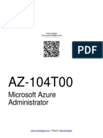 Microsoft Azure Administrator: @androdagger