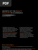 Growth of The Beauty Industry in ECommerce