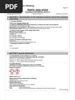 MSDS - Avesta Cleaner 401