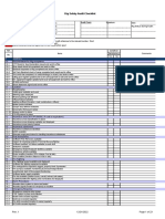 Rig Safety Audit Checklist