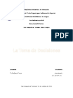 La Toma de Decisiones. Jose Musrie. 27.570.017