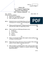 QuePaper-APR2019-M.E (Computer) - Sem-I