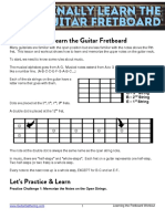 Learning The Fretboard Workout Book