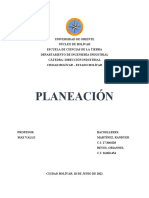 Tema I. Planeación