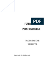 Formacion en Primeros Auxilios