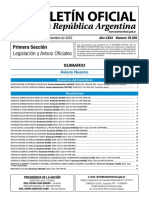 Boletin Oficial 3 de Noviembre de 2022