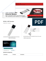 BC548 Transistor Pinout, Equivalent, Working As Amplifier-Switch & Datasheet