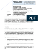 5° Informe - Cumplimiento de Plan de Seguridad