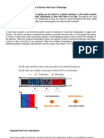 The Basics of Electric Heat Trace Technology