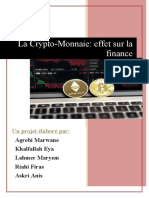 Crypto Monnaie Fianance