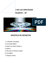 APOSTILA DE DECRETOS - Ponto de Luz Cristalina Taubaté