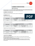 Aluminium Specification