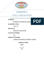 Lesson 5 - Comparatives