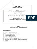 BAB 1 - Definisi Dan Konsep Dasar Produktivitas