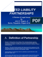 Limited Liability Partnerships