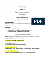 Aula 1 - 16.03 - Recuperação e Remarketing