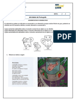 2ºano Atividade Grau Aumentativo