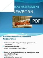 Physical Assessment of Newborn