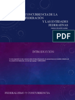 Concurrencia Derecho Federal y Derecho de Los Estados